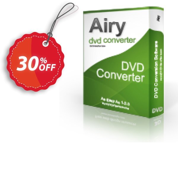 Airy DVD Converter Coupon, discount Airy DVD Converter Impressive promo code 2024. Promotion: Impressive promo code of Airy DVD Converter 2024