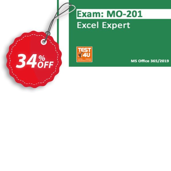 MO-201 Excel Expert Exam Coupon, discount MO-201 Excel Expert Exam - Office 365 & Office 2019 - English version - 25 hours of access Stunning promotions code 2024. Promotion: Awesome discount code of MO-201 Excel Expert Exam - Office 365 & Office 2024 - English version - 25 hours of access 2024