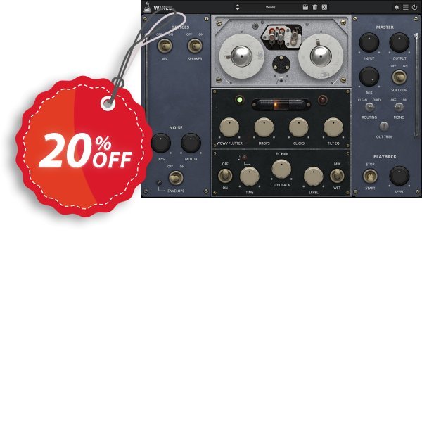 AudioThing Wires Coupon, discount Wires Super sales code 2024. Promotion: Super sales code of Wires 2024