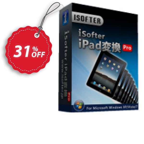 iSofter iPad 変換Pro Coupon, discount iSofter iPad 変換Pro Dreaded sales code 2025. Promotion: Dreaded sales code of iSofter iPad 変換Pro 2024