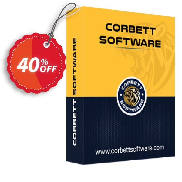 Corbett Backup & Restore Wizard Business Coupon, discount Corbett Discount New Year. Promotion: Stirring discounts code of Corbett Backup & Restore Wizard - Business License 2024