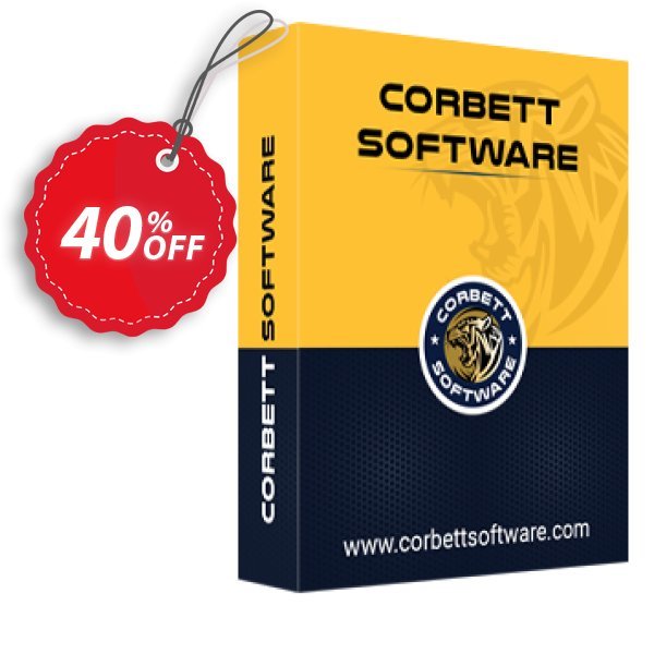 Corbett Backup & Restore Wizard Enterprise Coupon, discount Corbett Discount New Year. Promotion: Awful sales code of Corbett Backup & Restore Wizard - Enterprise License 2024