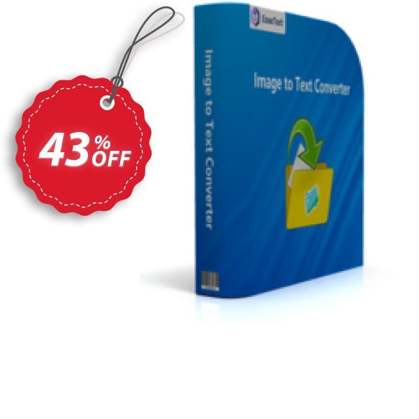 EaseText Image to Text Converter Coupon, discount EaseText Image to Text Converter for Windows (Personal Edtion) Fearsome discount code 2024. Promotion: Fearsome discount code of EaseText Image to Text Converter for Windows (Personal Edtion) 2024