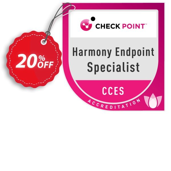 Harmony Endpoint Specialist, CCES  Coupon, discount Harmony Endpoint Specialist (CCES) Big promotions code 2024. Promotion: Big promotions code of Harmony Endpoint Specialist (CCES) 2024