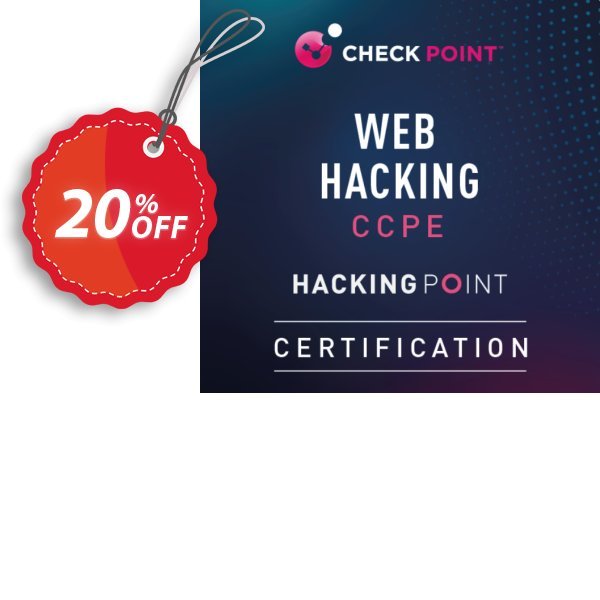 Web Hacking Exam Coupon, discount Web Hacking Exam Staggering discount code 2024. Promotion: Staggering discount code of Web Hacking Exam 2024