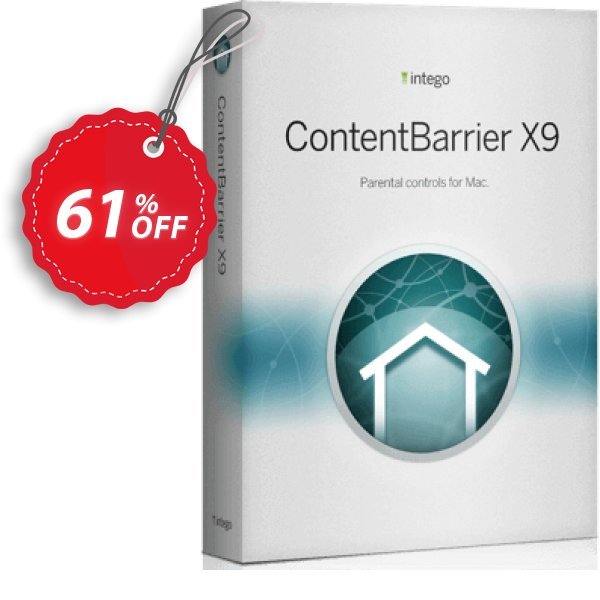 Intego ContentBarrier X9 Coupon, discount 41% OFF Intego ContentBarrier X9, verified. Promotion: Staggering promo code of Intego ContentBarrier X9, tested & approved