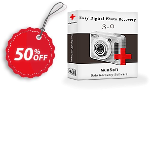 Easy Digital Photo Recovery Coupon, discount Easy Digital Photo Recovery Personal License special sales code 2025. Promotion: MunSoft discount promotion
