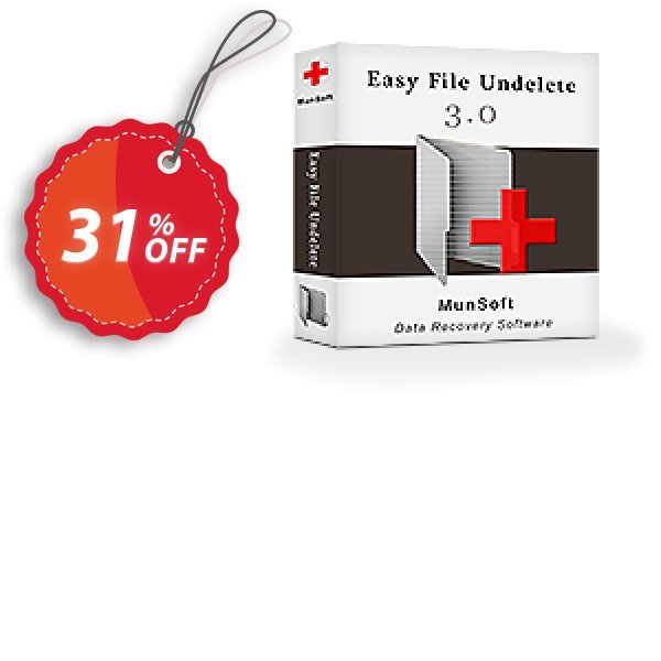 Easy File Undelete Coupon, discount Easy File Undelete Personal License best sales code 2025. Promotion: MunSoft discount promotion