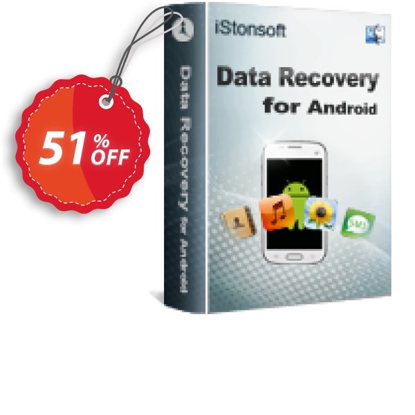 iStonsoft Data Recovery for Android, MAC Version  Coupon, discount 60% off. Promotion: 
