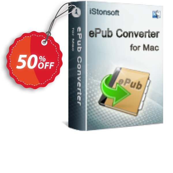 iStonsoft ePub Converter for MAC Coupon, discount 60% off. Promotion: 