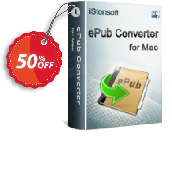 iStonsoft ePub Converter for MAC Coupon, discount 60% off. Promotion: