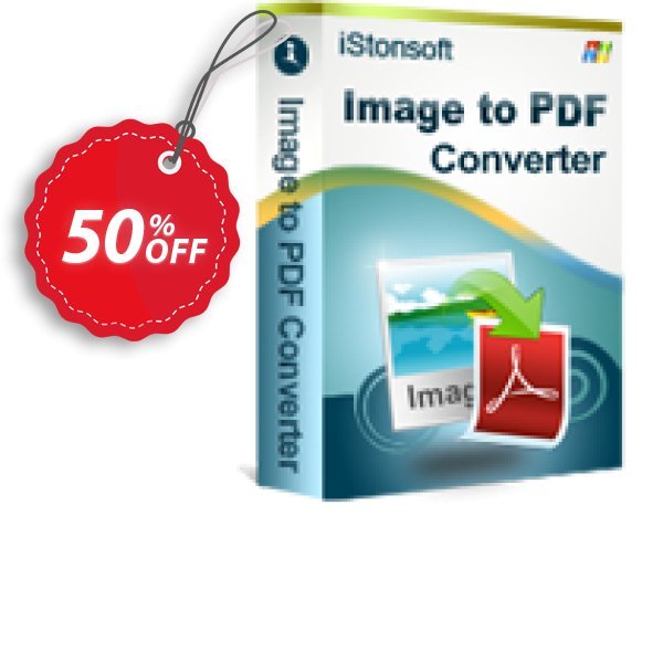 iStonsoft Image to PDF Converter Coupon, discount 60% off. Promotion: 