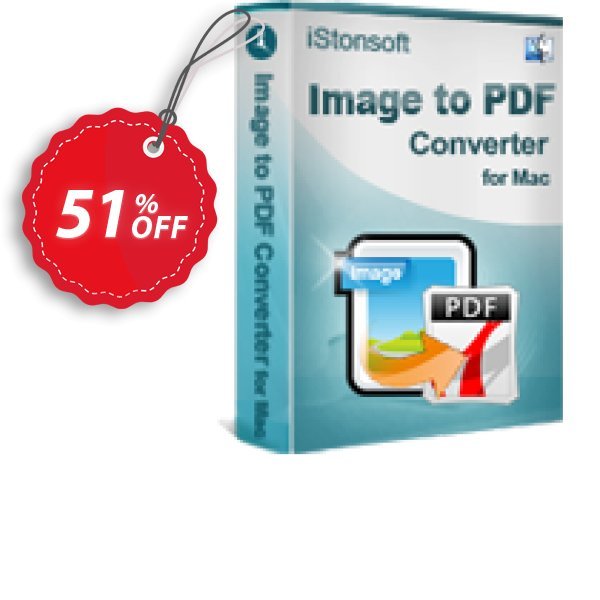 iStonsoft Image to PDF Converter for MAC Coupon, discount 60% off. Promotion: