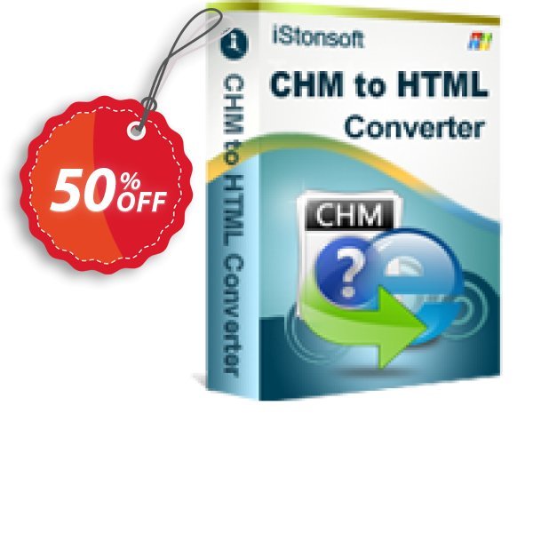 iStonsoft CHM to HTML Converter Coupon, discount 60% off. Promotion: