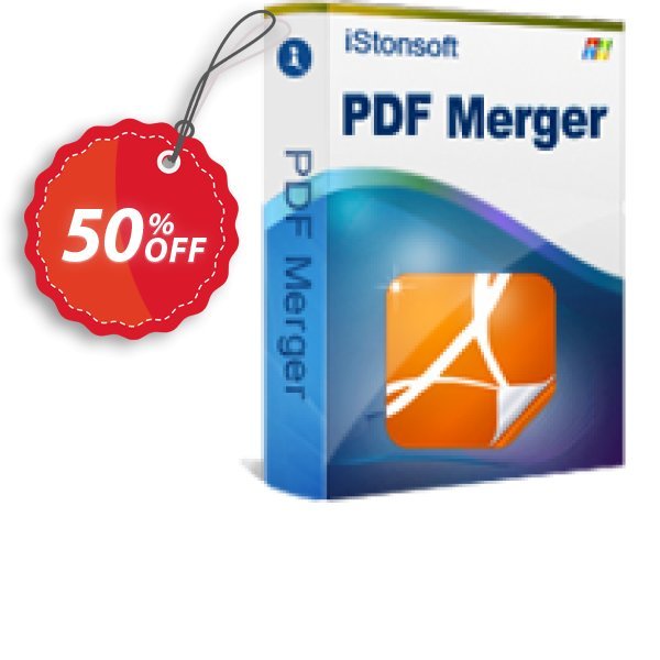 iStonsoft PDF Merger Coupon, discount 60% off. Promotion: 