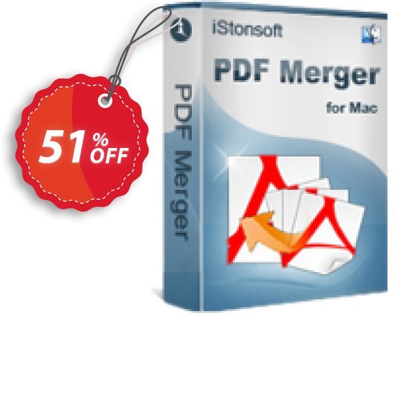 iStonsoft PDF Merger for MAC Coupon, discount 60% off. Promotion: