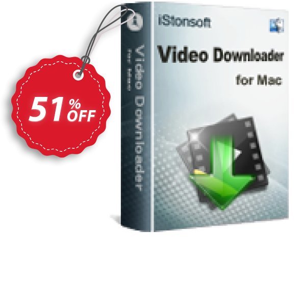 iStonsoft Video Downloader for MAC Coupon, discount 60% off. Promotion: 