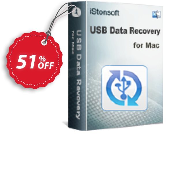 iStonsoft USB Data Recovery for MAC Coupon, discount 60% off. Promotion: 