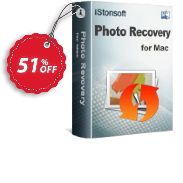 iStonsoft Photo Recovery for MAC Coupon, discount 60% off. Promotion: