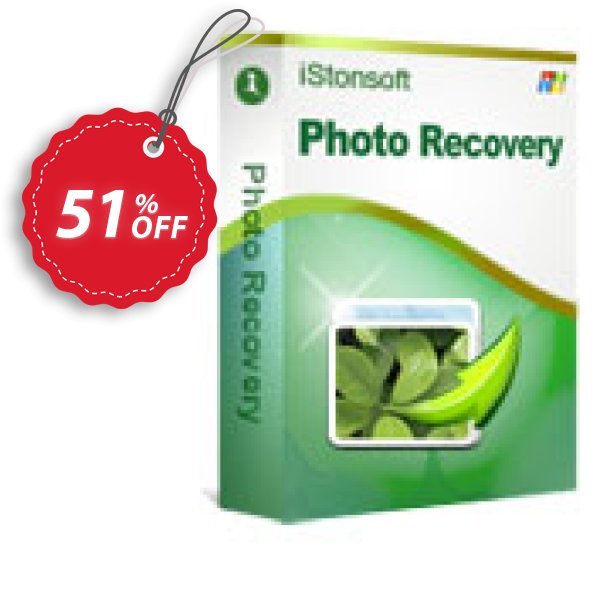 iStonsoft Photo Recovery Coupon, discount 60% off. Promotion: 