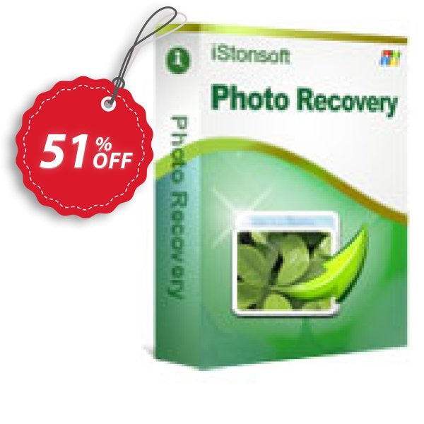 iStonsoft Photo Recovery Coupon, discount 60% off. Promotion: