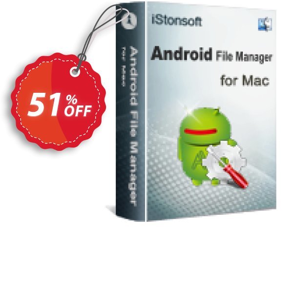 iStonsoft Android File Manager for MAC Coupon, discount 60% off. Promotion: 
