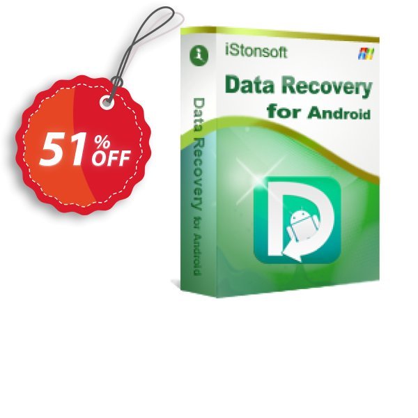 iStonsoft Data Recovery for Android Coupon, discount 60% off. Promotion: 