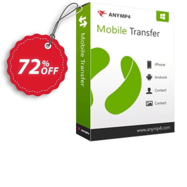AnyMP4 Mobile Transfer Coupon, discount AnyMP4 coupon (33555). Promotion: 50% AnyMP4