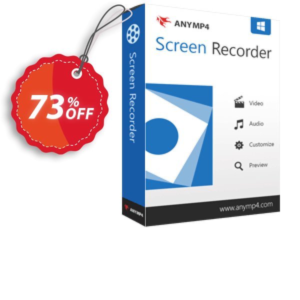 AnyMP4 Screen Recorder Coupon, discount AnyMP4 coupon (33555). Promotion: 50% AnyMP4 promotion