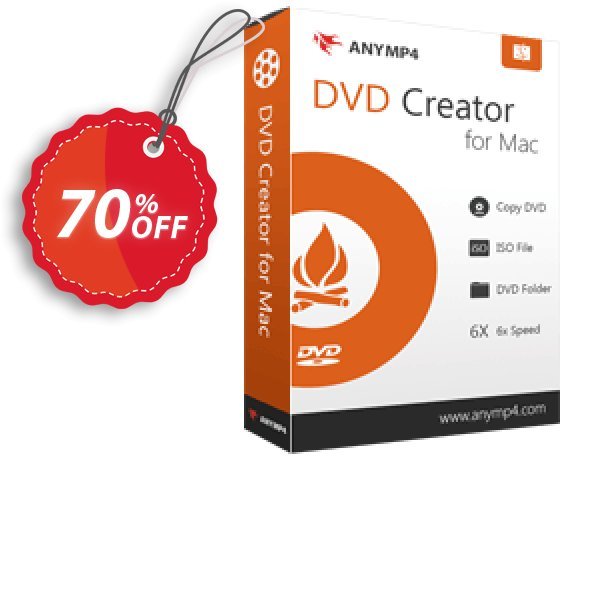 AnyMP4 DVD Toolkit for MAC Coupon, discount AnyMP4 coupon (33555). Promotion: