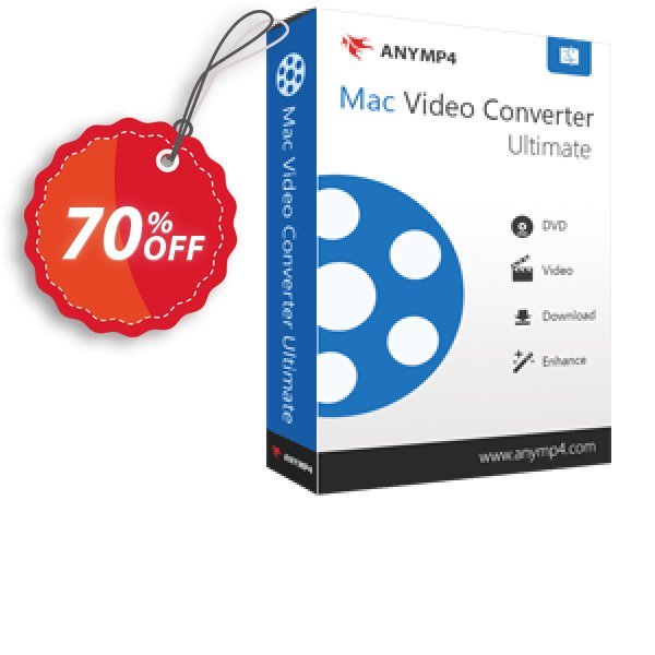 AnyMP4 MAC Video Converter Ultimate Coupon, discount AnyMP4 coupon (33555). Promotion: 