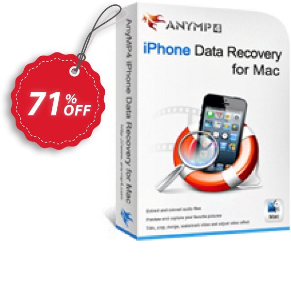 AnyMP4 iPhone Data Recovery for MAC Coupon, discount AnyMP4 coupon (33555). Promotion: