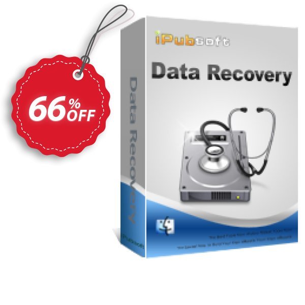 iPubsoft Data Recovery for MAC Coupon, discount 65% disocunt. Promotion: