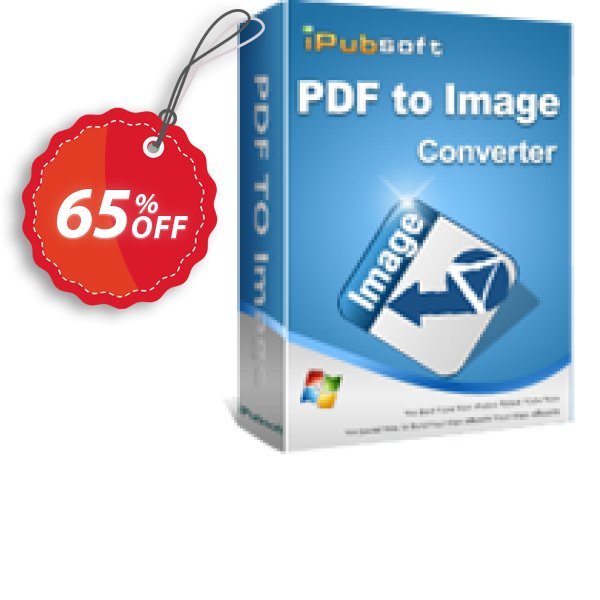 iPubsoft PDF to Image Converter Coupon, discount 65% disocunt. Promotion: