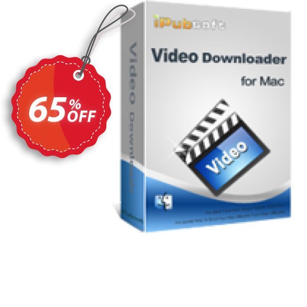 iPubsoft Video Downloader for MAC Coupon, discount 65% disocunt. Promotion: 