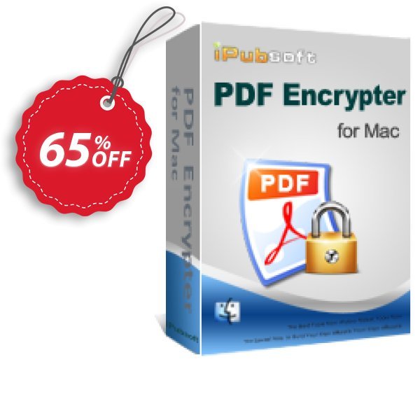iPubsoft PDF Encrypter for MAC Coupon, discount 65% disocunt. Promotion: 