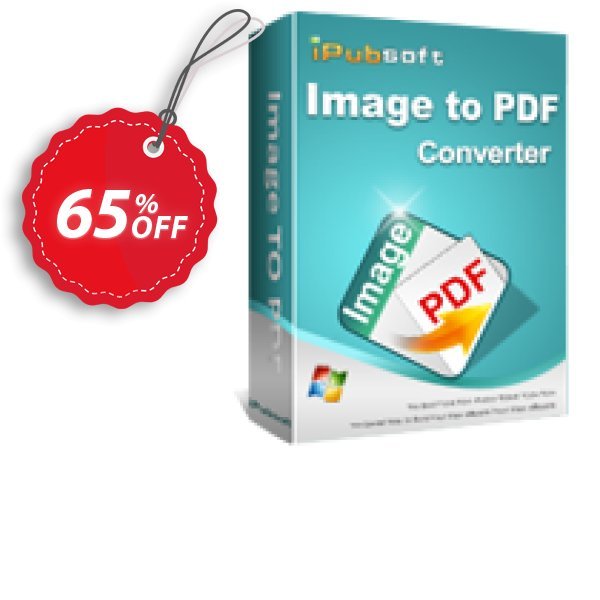 iPubsoft Image to PDF Converter Coupon, discount 65% disocunt. Promotion: 