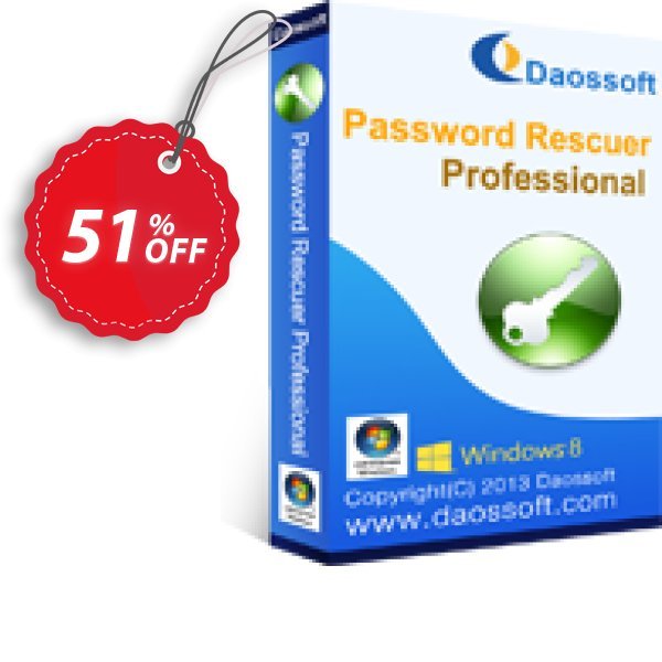 Daossoft Password Rescuer Professional Coupon, discount 40% daossoft (36100). Promotion: 40% daossoft (36100)