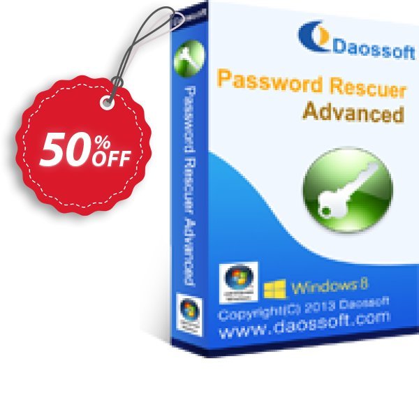 Daossoft Password Rescuer Advanced Coupon, discount 40% daossoft (36100). Promotion: 40% daossoft (36100)