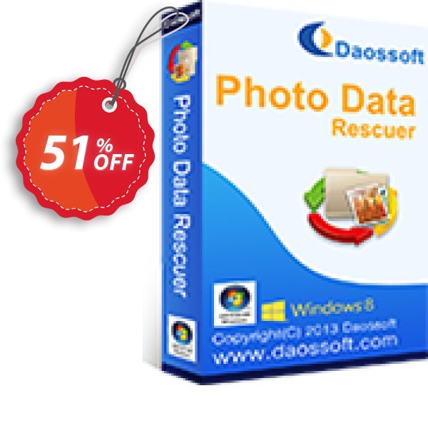 Daossoft Photo Data Rescuer Coupon, discount 40% daossoft (36100). Promotion: 40% daossoft (36100)