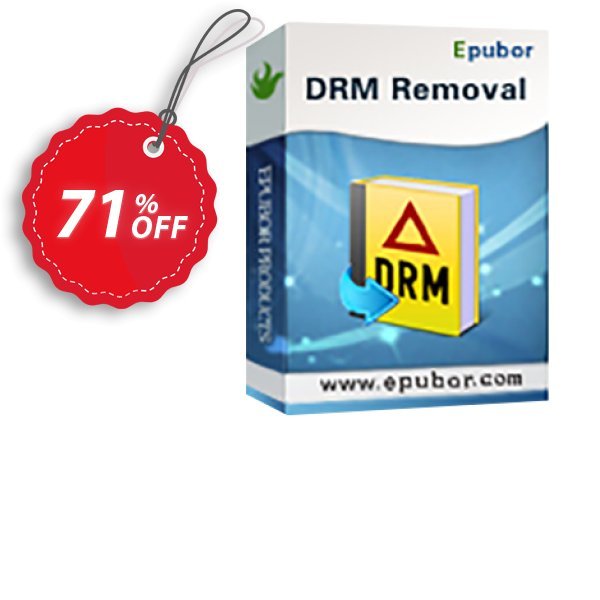 Epubor All DRM Removal Coupon, discount Any DRM Removal for Win amazing offer code 2024. Promotion: wonderful deals code of Any DRM Removal for Win 2024