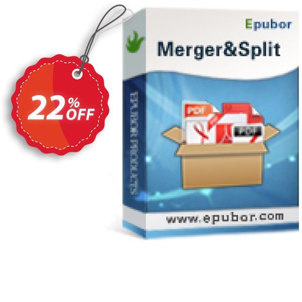 Epubor PDF Merger & PDF Splitter Coupon, discount PDF Splitter&Merger Amazing deals code 2025. Promotion: Amazing deals code of PDF Splitter&Merger 2024
