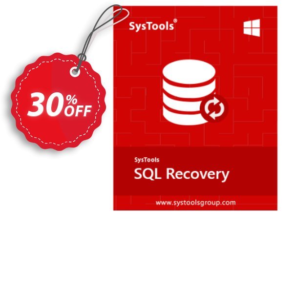 SysTools SQL Recovery, Corporate Plan  Coupon, discount SysTools coupon 36906. Promotion: 