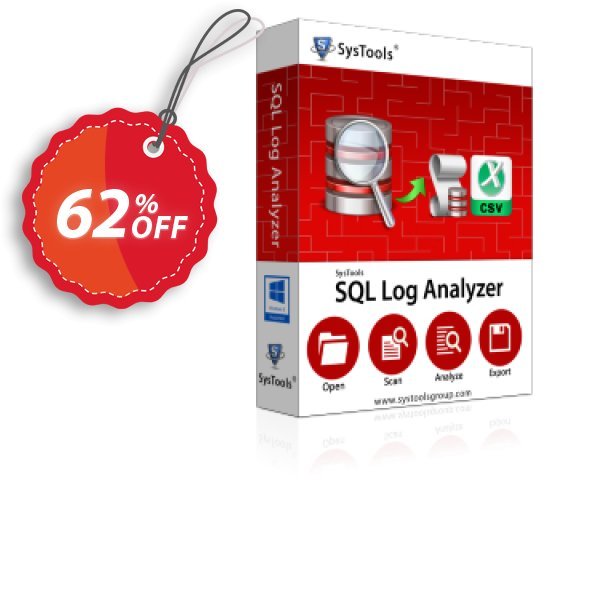 SysTools SQL Log Analyzer Coupon, discount Celebrate this spring season with SysTools and grab the best offers. Get 25% Off on all Software. Promotion: