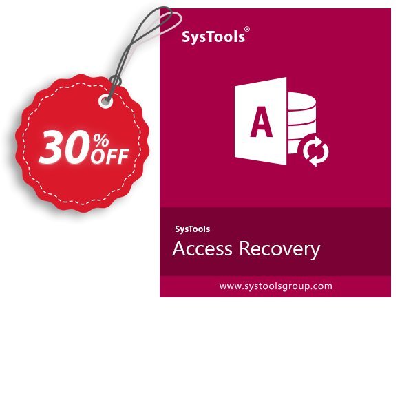 SysTools Access Recovery Coupon, discount 30% OFF SysTools Access Recovery, verified. Promotion: Awful sales code of SysTools Access Recovery, tested & approved