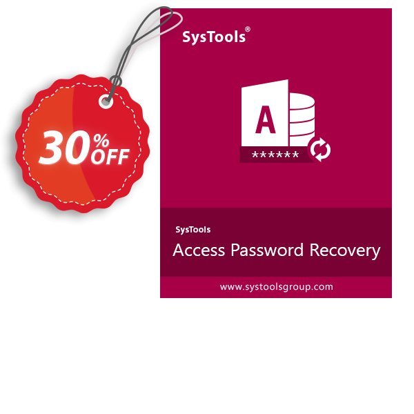 SysTools Access Password Recovery, Business  Coupon, discount SysTools coupon 36906. Promotion: 