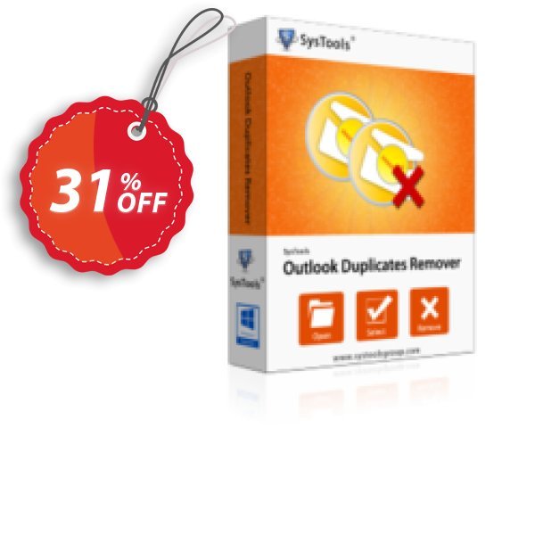 SysTools Outlook Duplicates Remover Coupon, discount 30% OFF SysTools Outlook Duplicates Remover, verified. Promotion: Awful sales code of SysTools Outlook Duplicates Remover, tested & approved