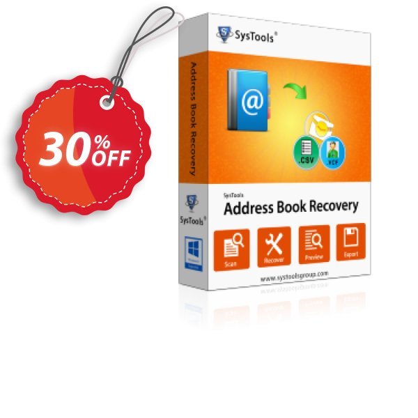 SysTools Address Book Recovery, Business Coupon, discount Celebrate this spring season with SysTools and grab the best offers. Get 25% Off on all Software. Promotion: