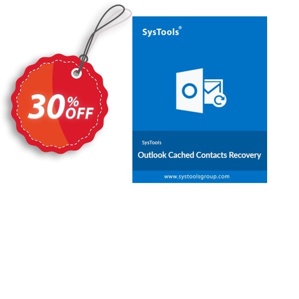 SysTools Outlook Cached Contacts Recovery Coupon, discount SysTools Summer Sale. Promotion: 