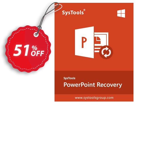 SysTools PowerPoint Recovery Coupon, discount Celebrate this spring season with SysTools and grab the best offers. Get 25% Off on all Software. Promotion: Awful sales code of SysTools PowerPoint Recovery, tested & approved